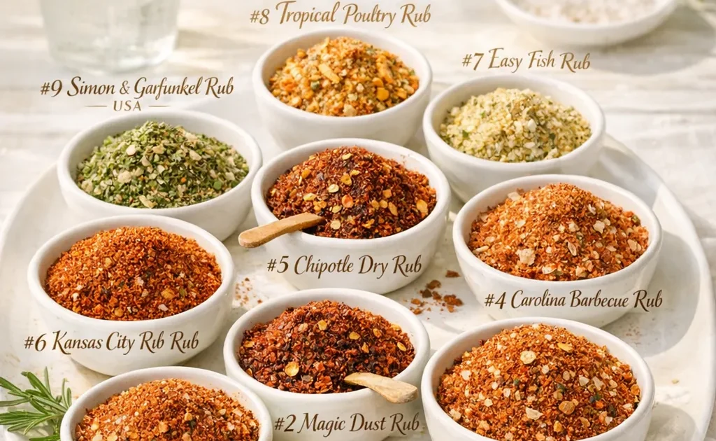 Die 9 besten BBQ Rubs für 2025