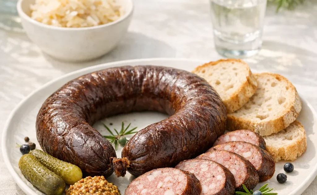 Kiełbasa jałowcowa staropolska (Wacholderwurst)