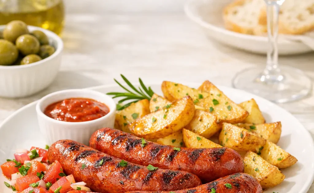 Paprika-Bratwurst
