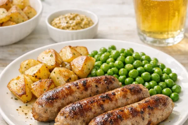 Rezept für Lincolnshire Sausage Rezept für Lincolnshire Sausage