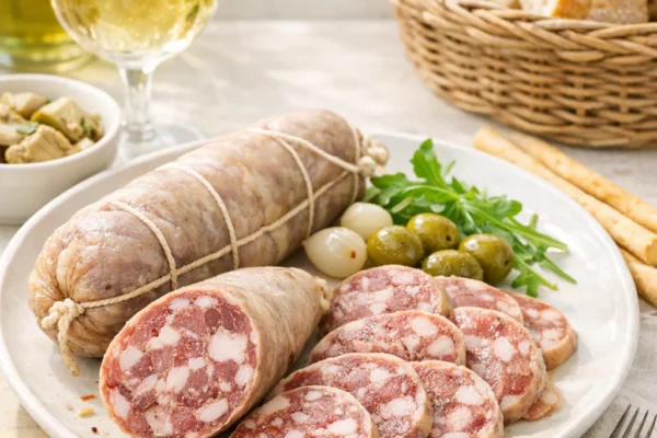 Salame d’oca di Mortara Salame d'oca di Mortara