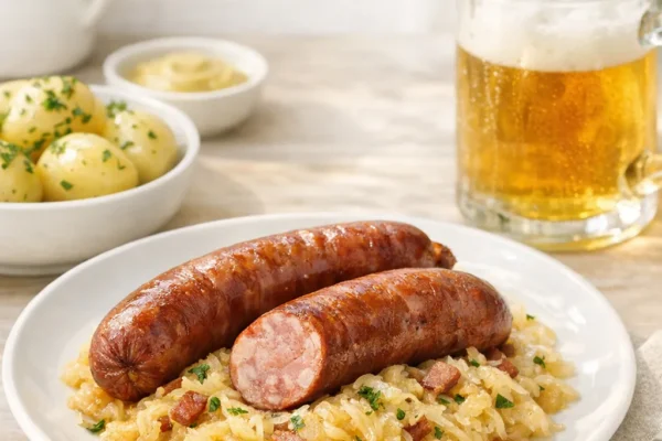Schlesische Landbratwurst Schlesische Landbratwurst