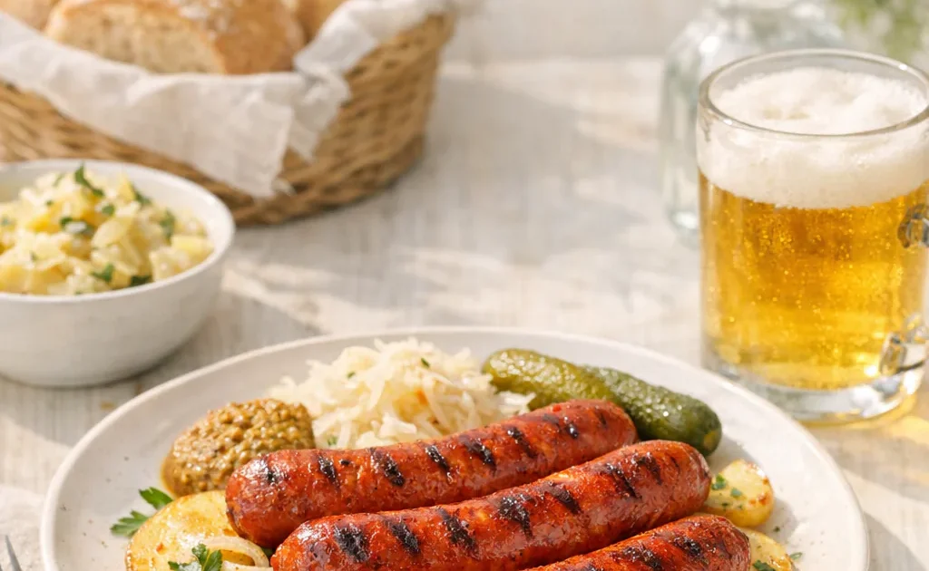 Süddeutsche Rote Bratwurst