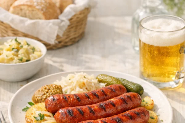 Süddeutsche Rote Bratwurst