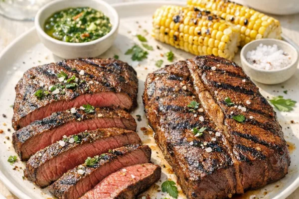 Top Blade Steak und Flat Iron Steak