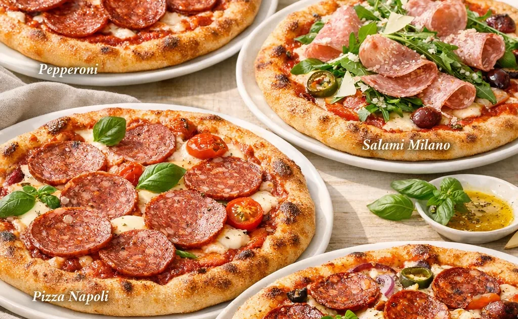 Welche Salami auf die Pizza?