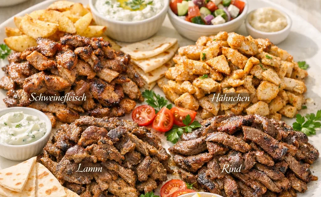 Welches Fleisch für Gyros?