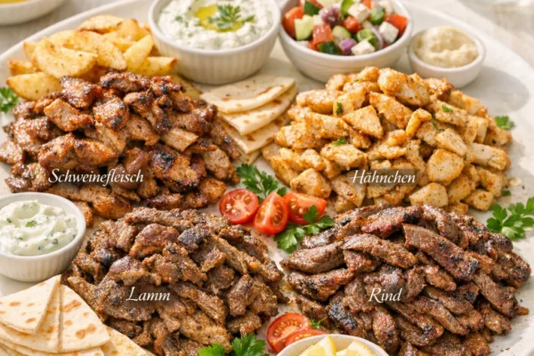 Welches Fleisch für Gyros?