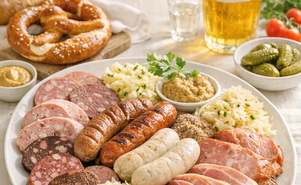 Wurst und Schinken aus Deutschland, nach Bundesländern geordnet